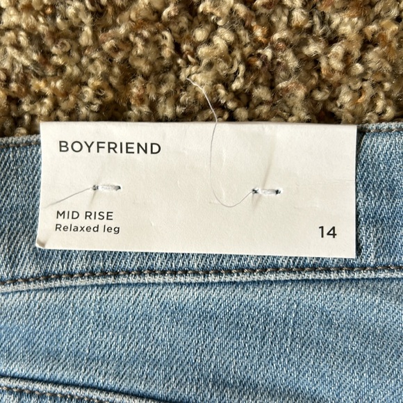 Women’s Loft Outlet Boyfriend Jeans size 14 - Picture 4 of 12